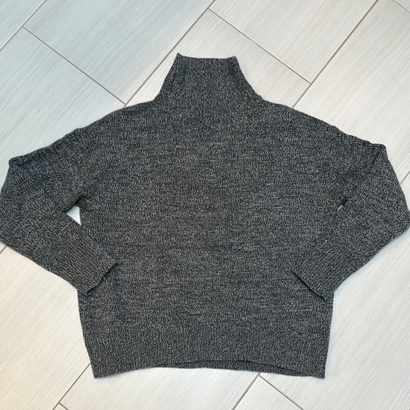 NakedCashmere Joslyn Turtleneck cashmere Sweater - Grey Melange - Picture 1 of 5